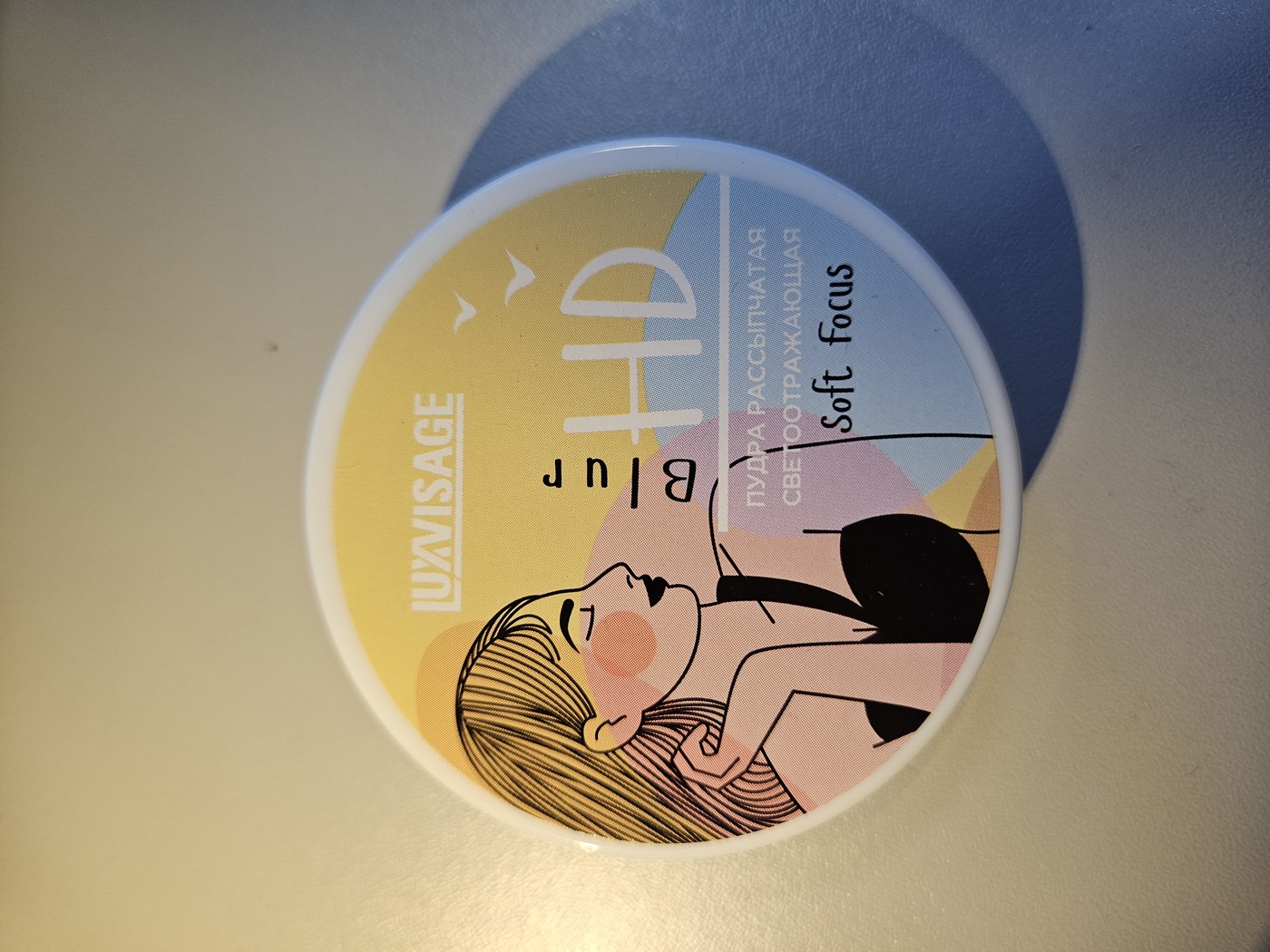 Пудра РАССЫПЧАТАЯ светоотражающая "LUXVISAGE HD Blur Soft Focus" тон Универсальный/4-img-0