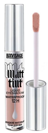 тон 102 () Тени для ВЕК ЖИДКИЕ "Matt tint waterproof 12H" LUXVISAGE/5-img-0