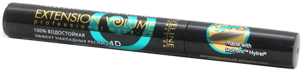 EVELINE "Extension Volume" Тушь для ресниц 100% водостойкая голубая-img-0