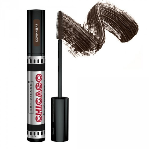 Art-Visage CHICAGO коричневая тушь для ресниц объемная-img-0