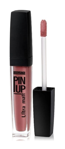 LUXVISAGE Матовый блеск для губ тон 18 "PIN-UP Ultra matt" 5г /5-img-0
