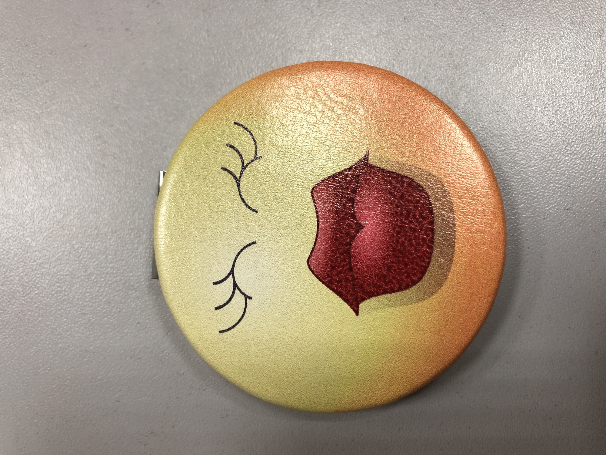 Зеркало карманное Dewal Beauty серия "Смайлики "-img-0