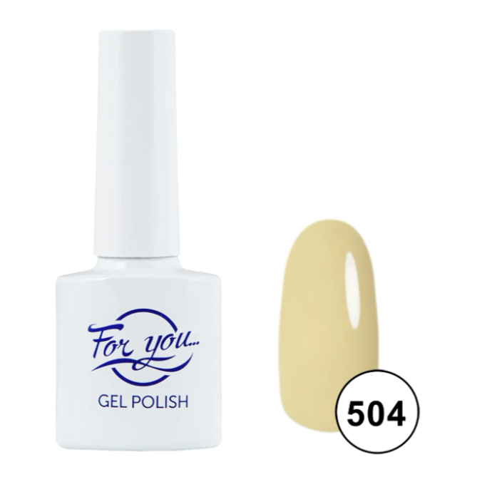 Гель-лак FOR YOU № 504 Сливочное масло-img-0