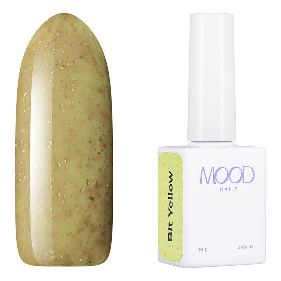 Гель-лак MOODNAIL Bit Yellow 10г-img-0