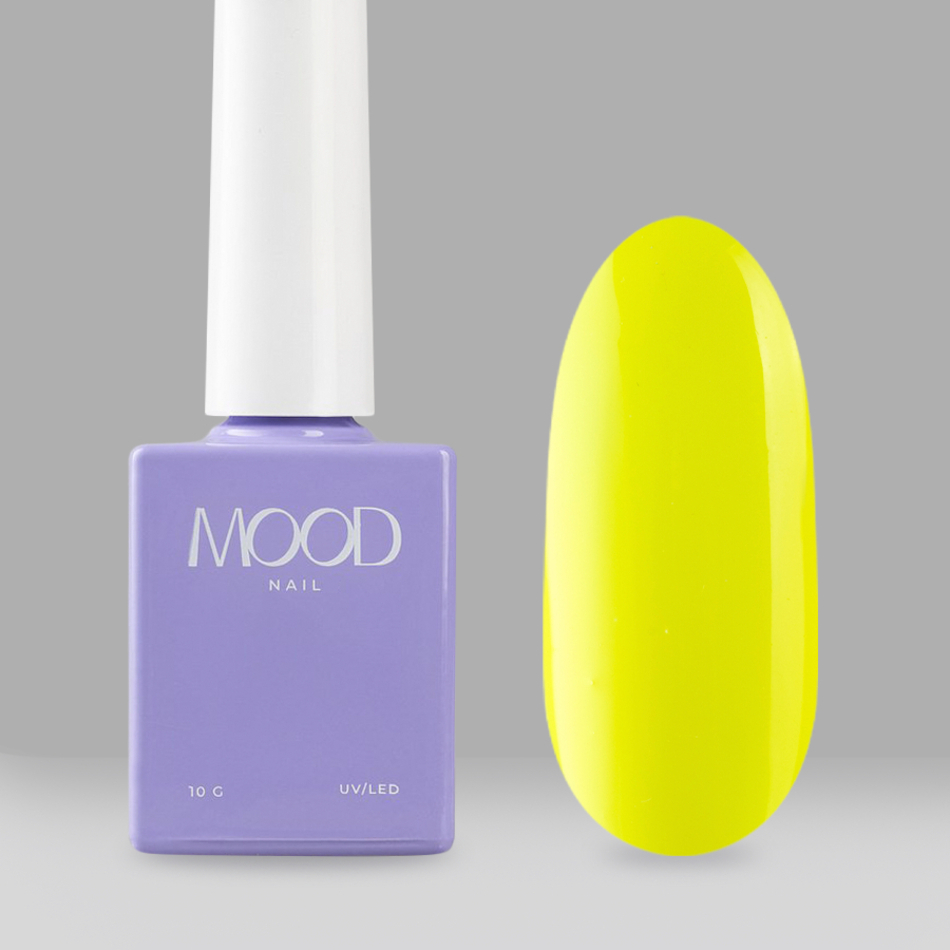 MOODNAIL Однофазный Гель-лак Pedicure collection Yellow 10г-img-0