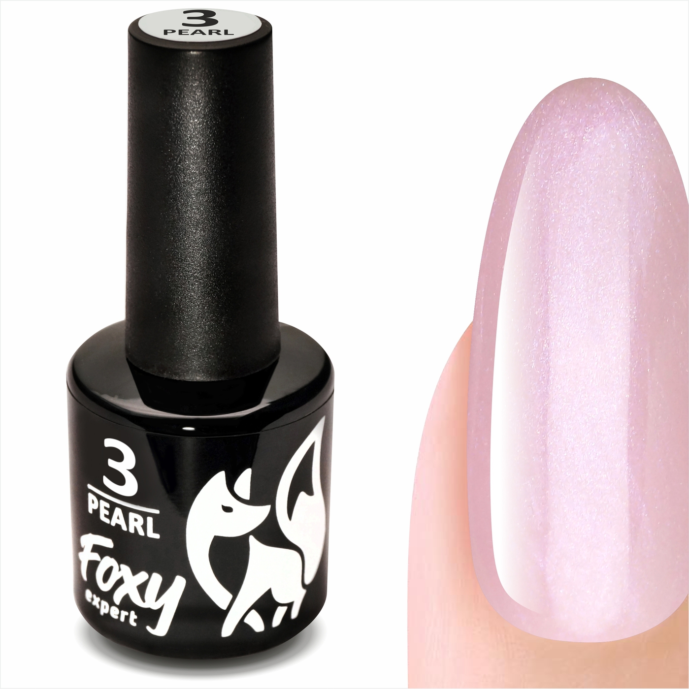 Foxy Гель-лак жемчужный #03 (Gel polish PEARL) 8 ml-img-0
