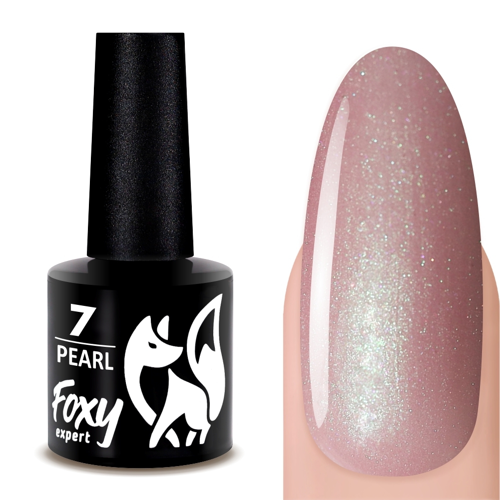 Foxy Гель-лак жемчужный #07 (Gel polish PEARL) 8 ml-img-0