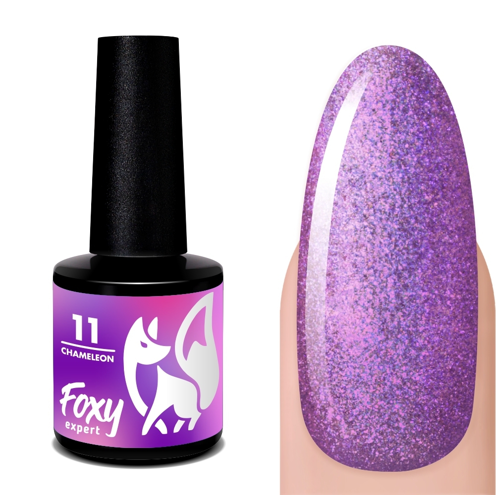 Foxy Гель-лак хамелеон #11 (Gel polish CHAMELEON) 8 ml-img-0
