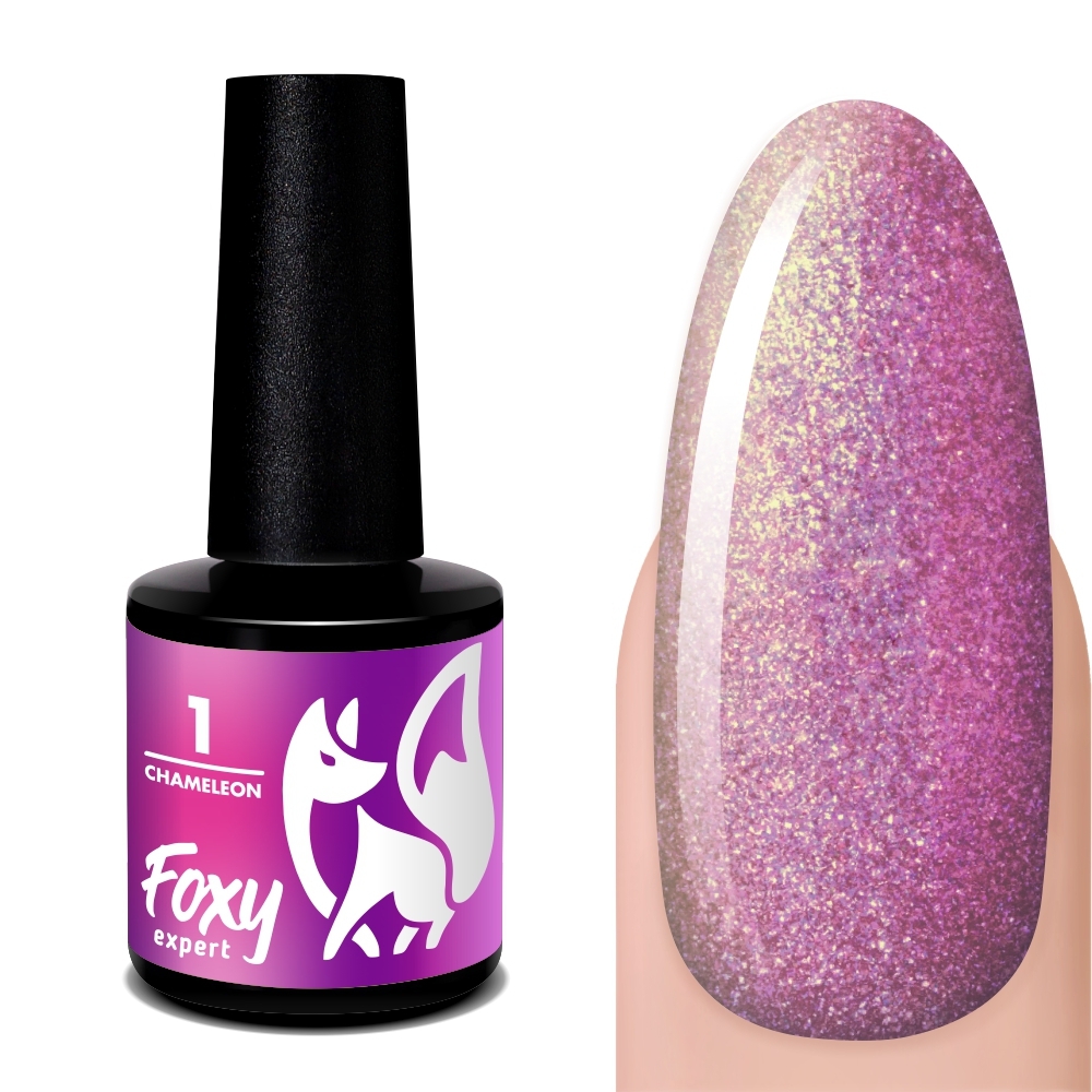 Foxy Гель-лак хамелеон #01 (Gel polish CHAMELEON) 8 ml-img-0