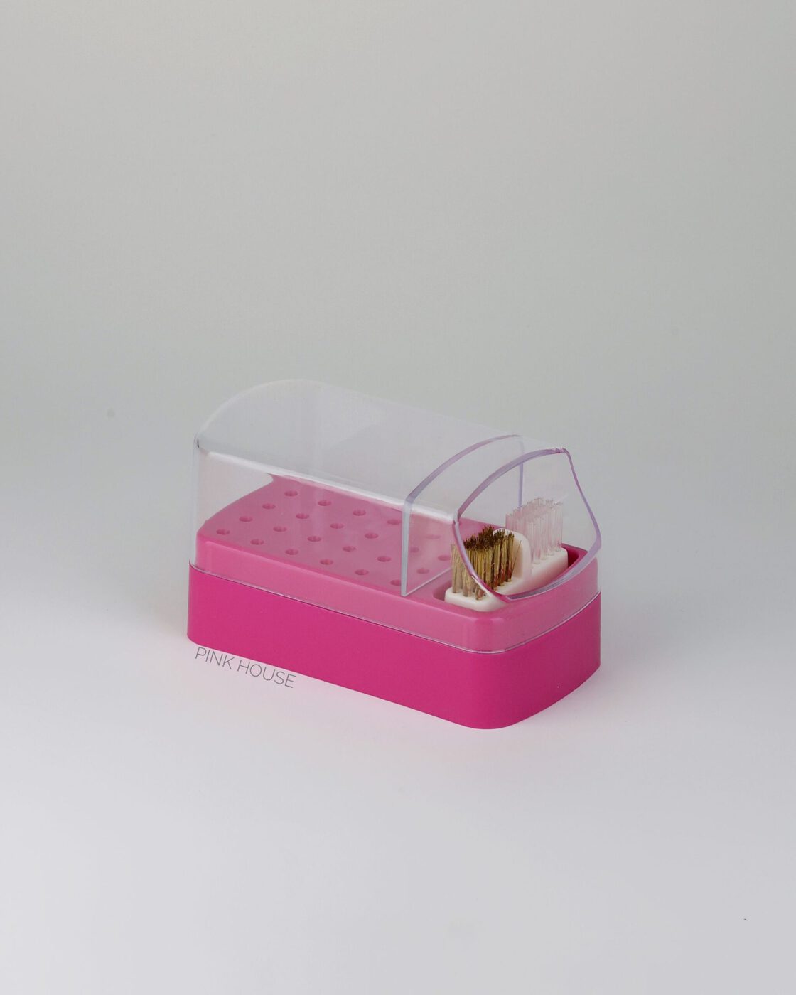 подставка д/фрез экспресс со щеткой малиновая*-img-0