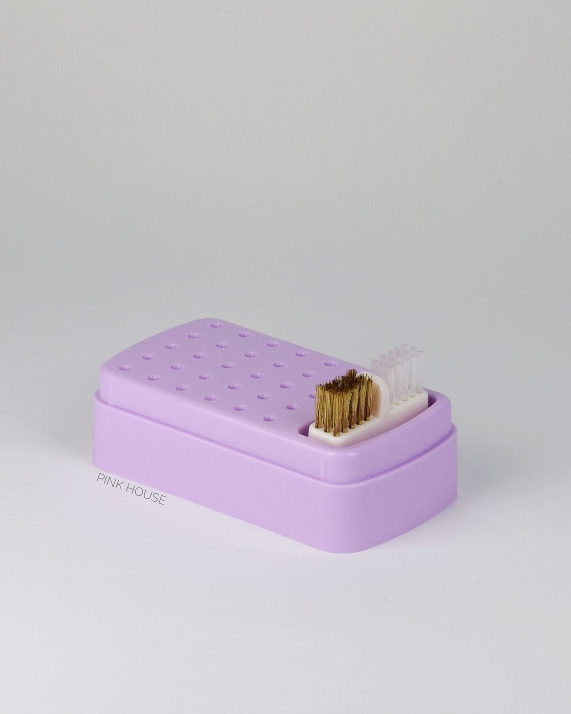 подставка д/фрез экспресс со щеткой сиреневая*-img-0