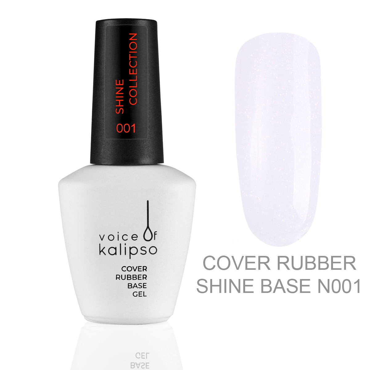 Voice of Kalipso Каучуковая камуфлирующая база с шиммером № 001-img-0