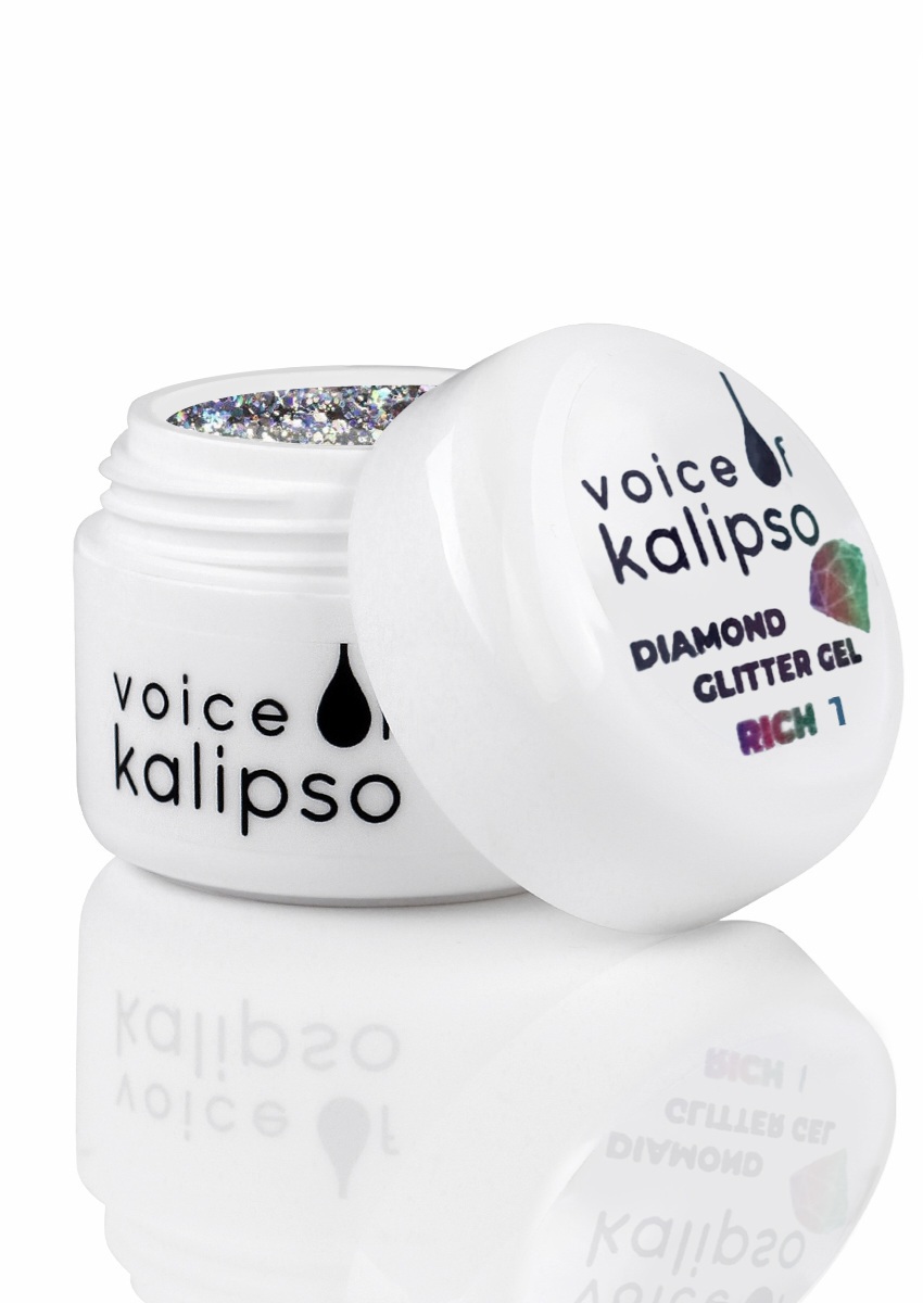 Voice of Kalipso Каучуковая камуфлирующая база с шиммером № 001-img-3