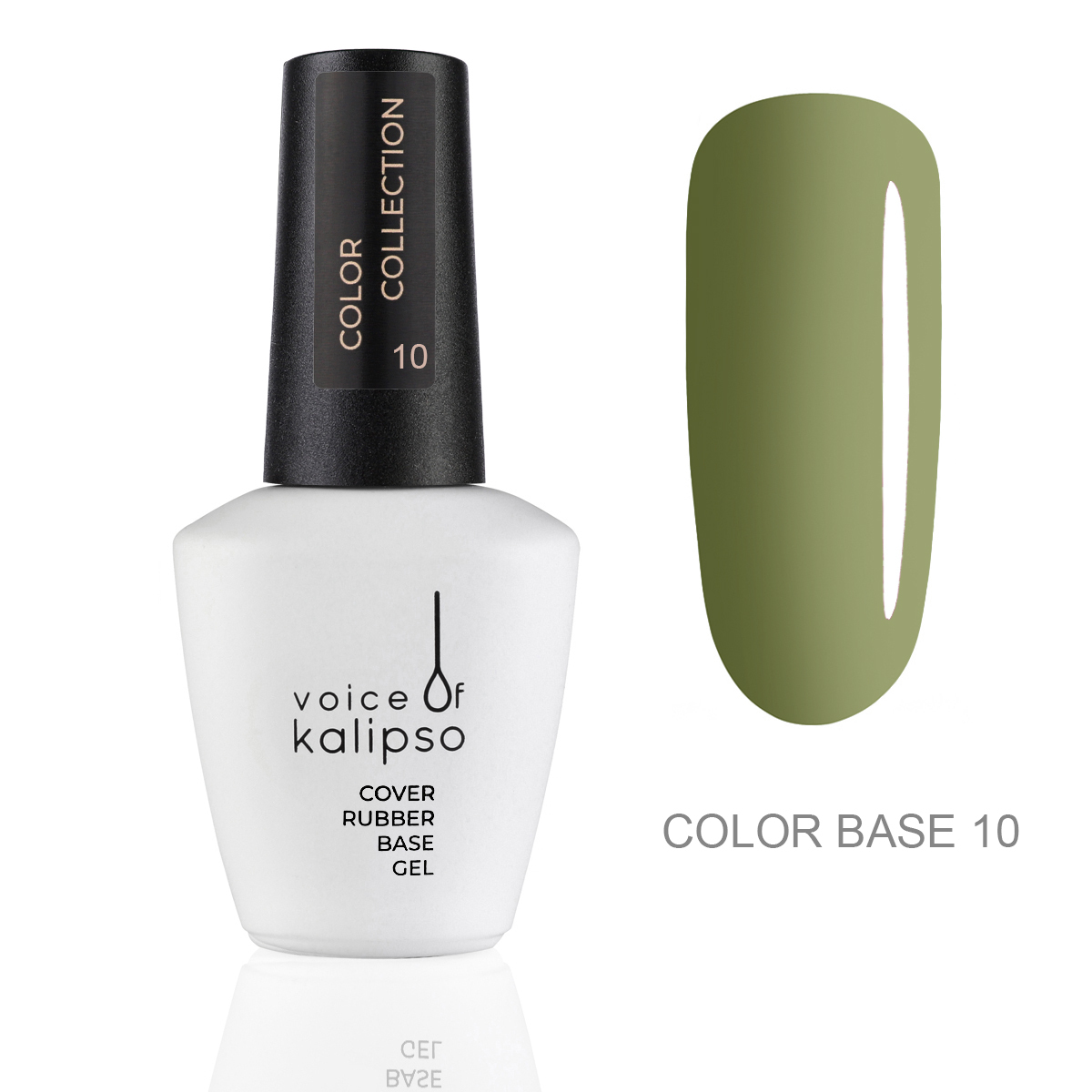 Voice of Kalipso Каучуковая цветная база для ногтей № 10-img-0
