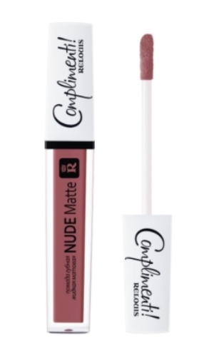 RELOUIS Помада губная жидкая матовая тон 23 "NUDE Matte"-img-0