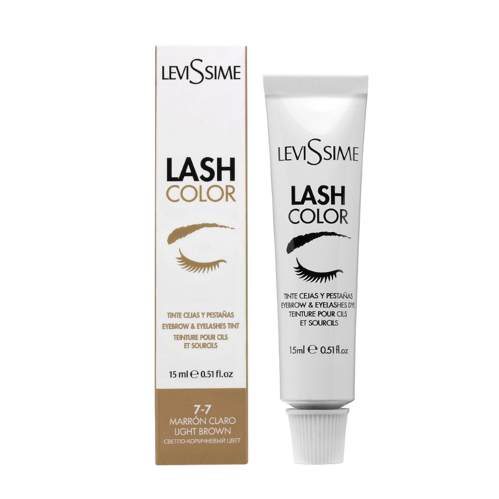 LEVISSIME Краска для бровей и ресниц -7 светло-коричневая-img-0