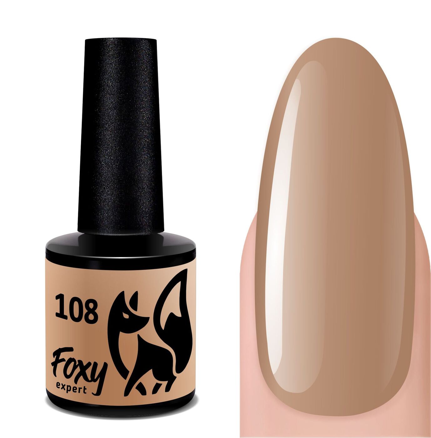 Foxy Гель-лак (Gel polish) #108, 8 ml-img-0