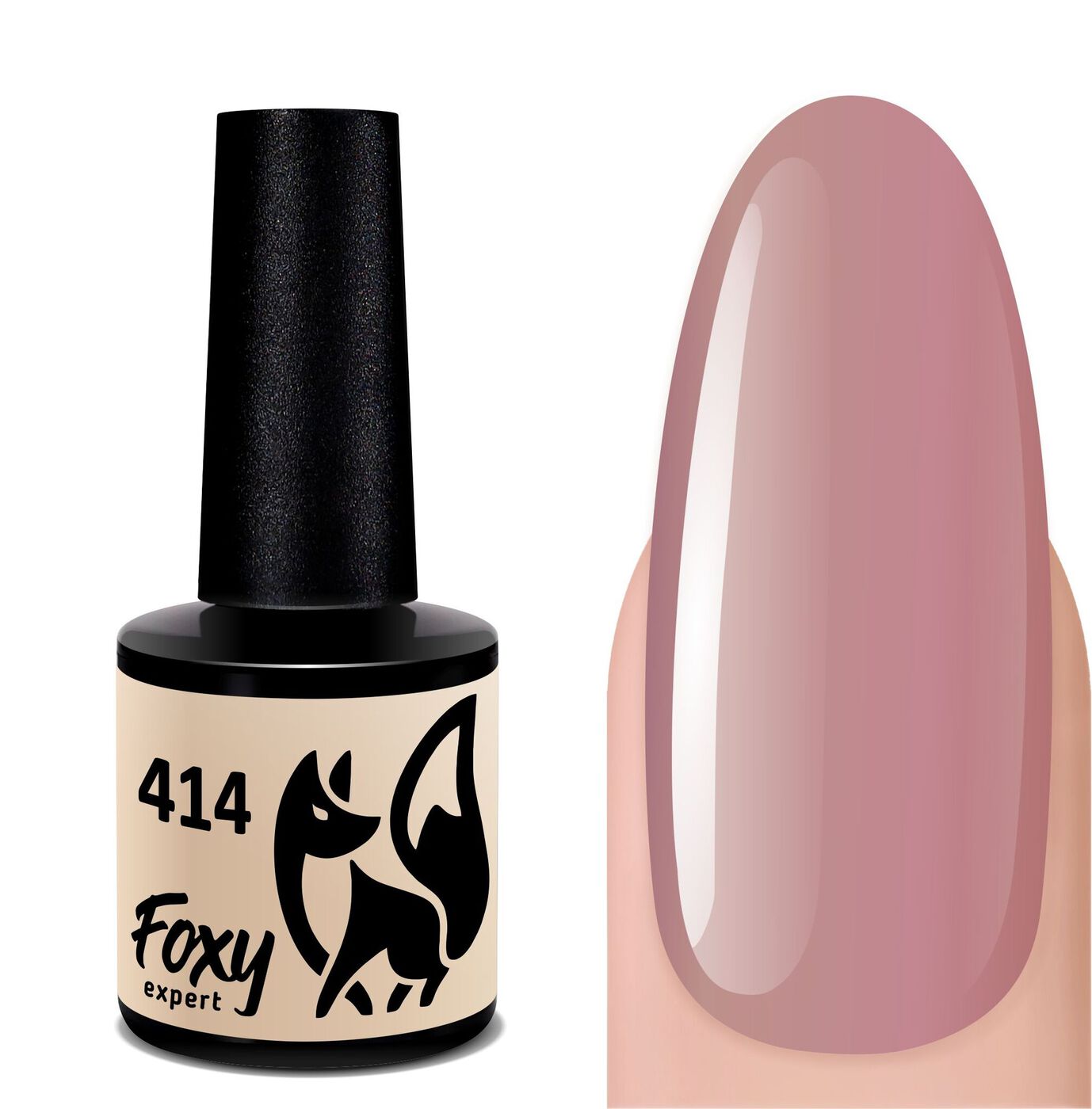 Foxy Гель-лак (Gel polish) #414, 8 ml-img-0