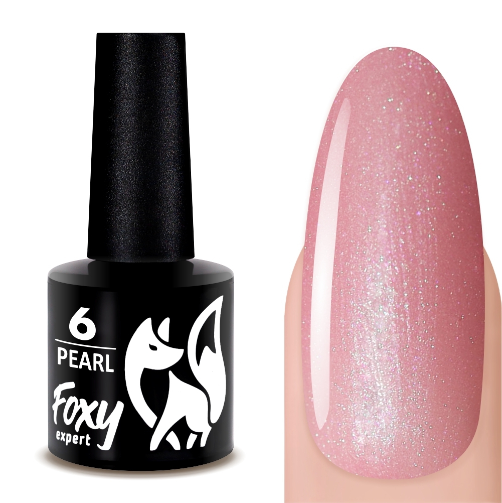 Foxy Гель-лак жемчужный #06 (Gel_polish PEARL) 8 ml-img-0