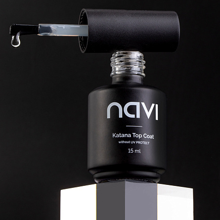 NAVI Топ для ногтей Katana без UV- фильтра, 15 мл-img-0