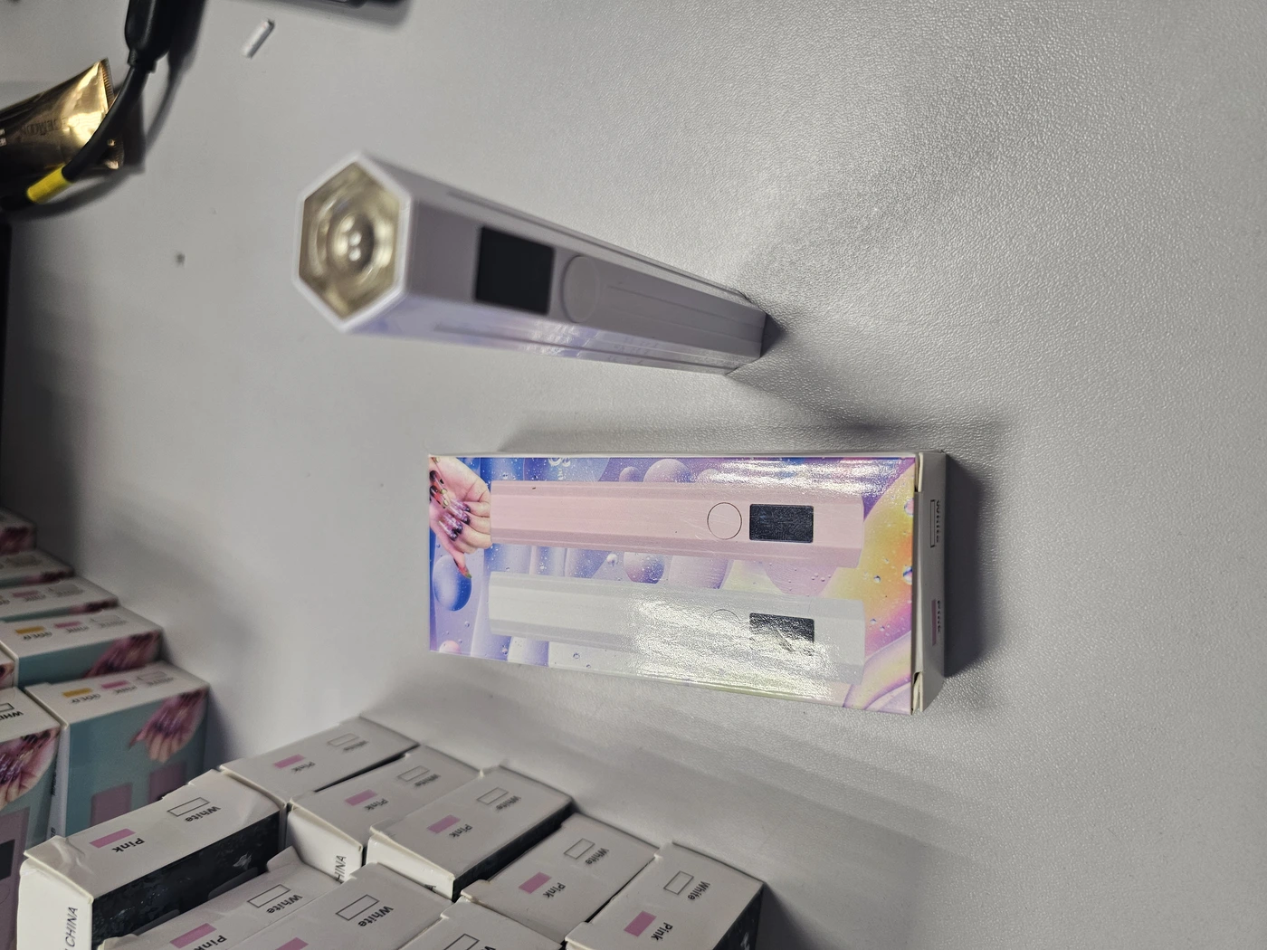 Фонарик YZ09 шестиугольный с дисплеем зарядка USB-img-0