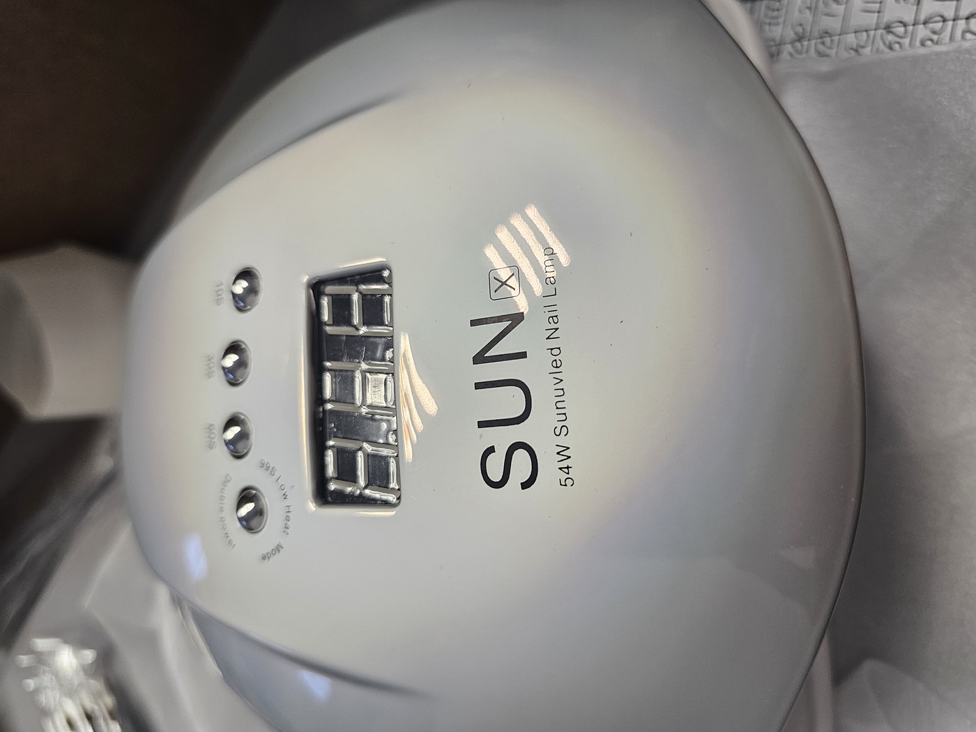 Лампа SUN X 54W Серебристая/голографик-img-0