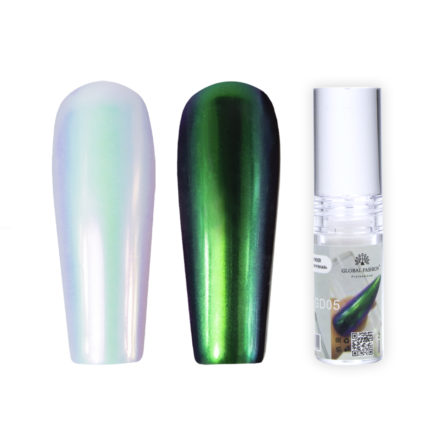 Global Fashion жидкая втирка ЖЕМЧУЖНАЯ GD05 8гр-img-0