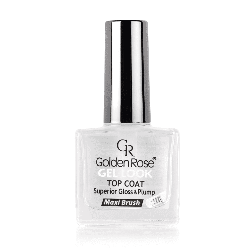 Верхнее покрытие для лака GOLDEN ROSE "Gel Look Top Coat" 10.5 мл-img-0