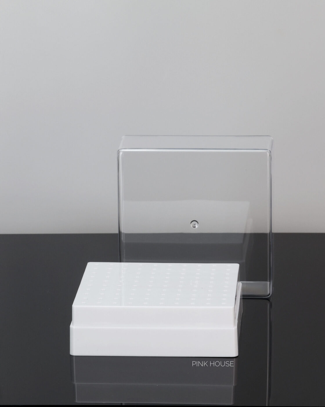 Подставка для фрез квадратная, белая-img-1