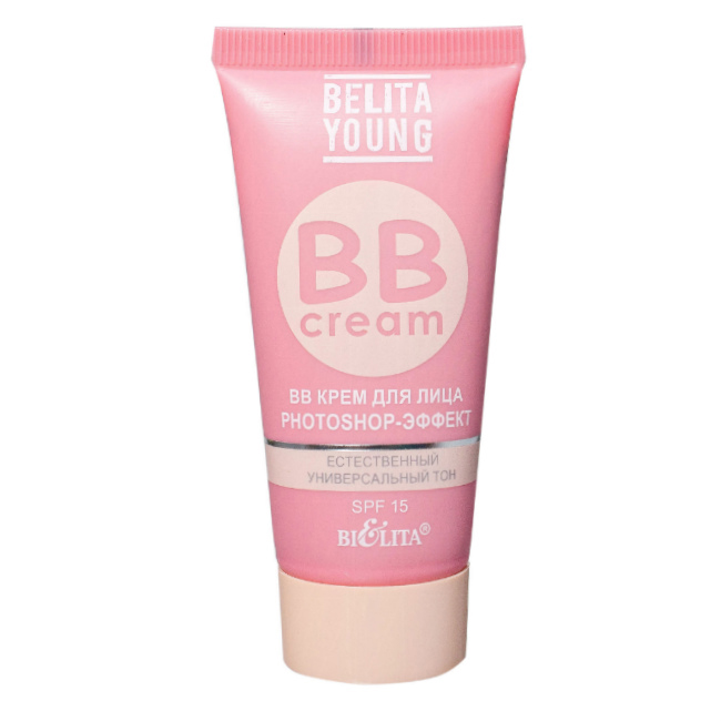 BELITA YOUNG BB-Крем для лица "Photoshop-Эффект" SPF15 тон Универсальный, естественный 30мл-img-0