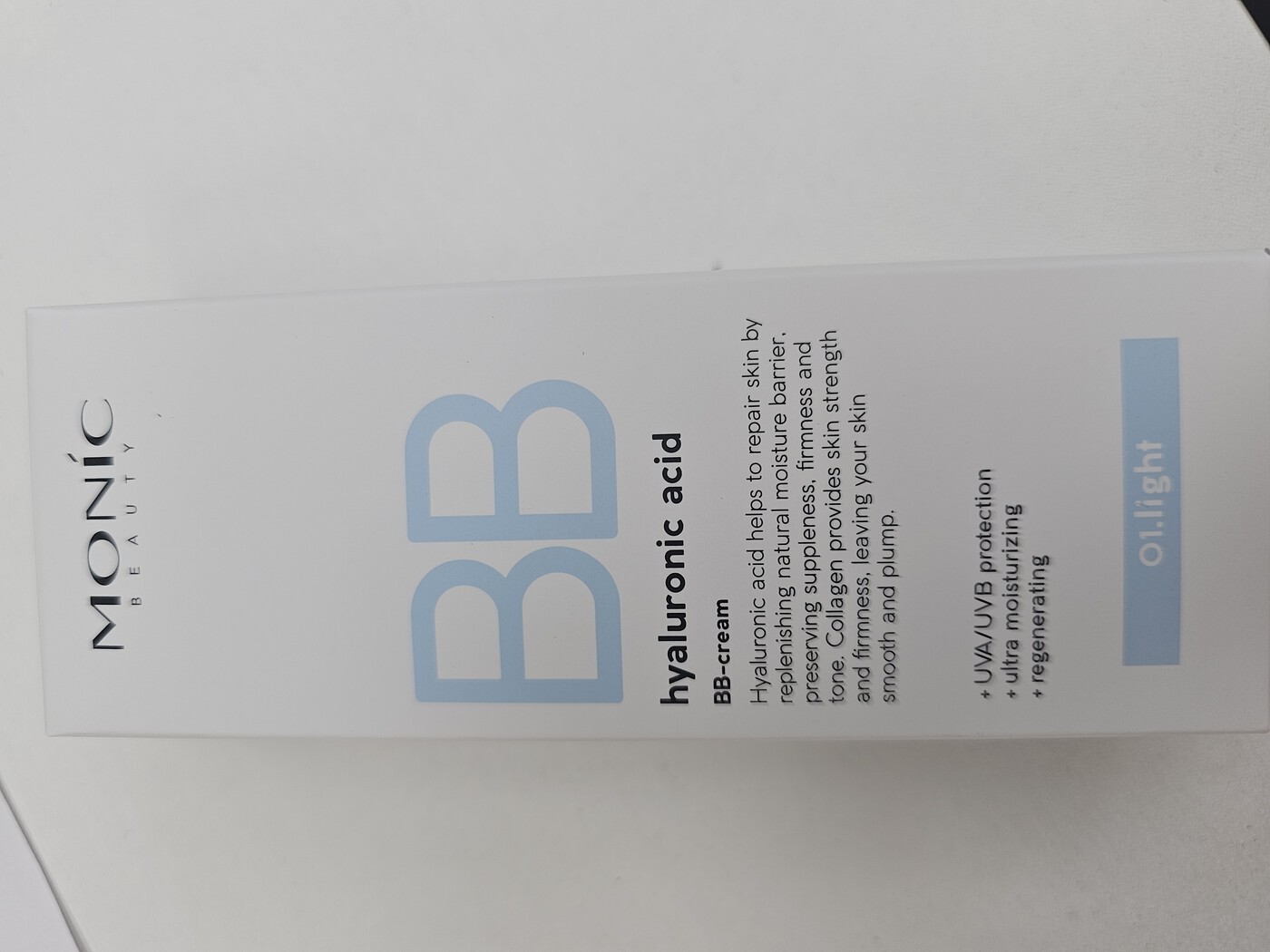 MONIC BEAUTY BB-крем с гиалуроновой кислотой 01. Light 50мл (*100)-img-0