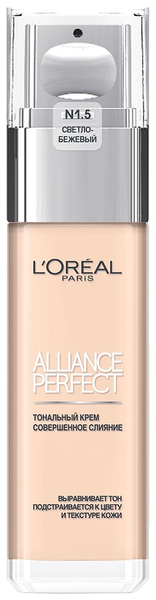 L'OREAL "Accord Parfait" Тональный Крем 1.5 N 30 мл-img-0