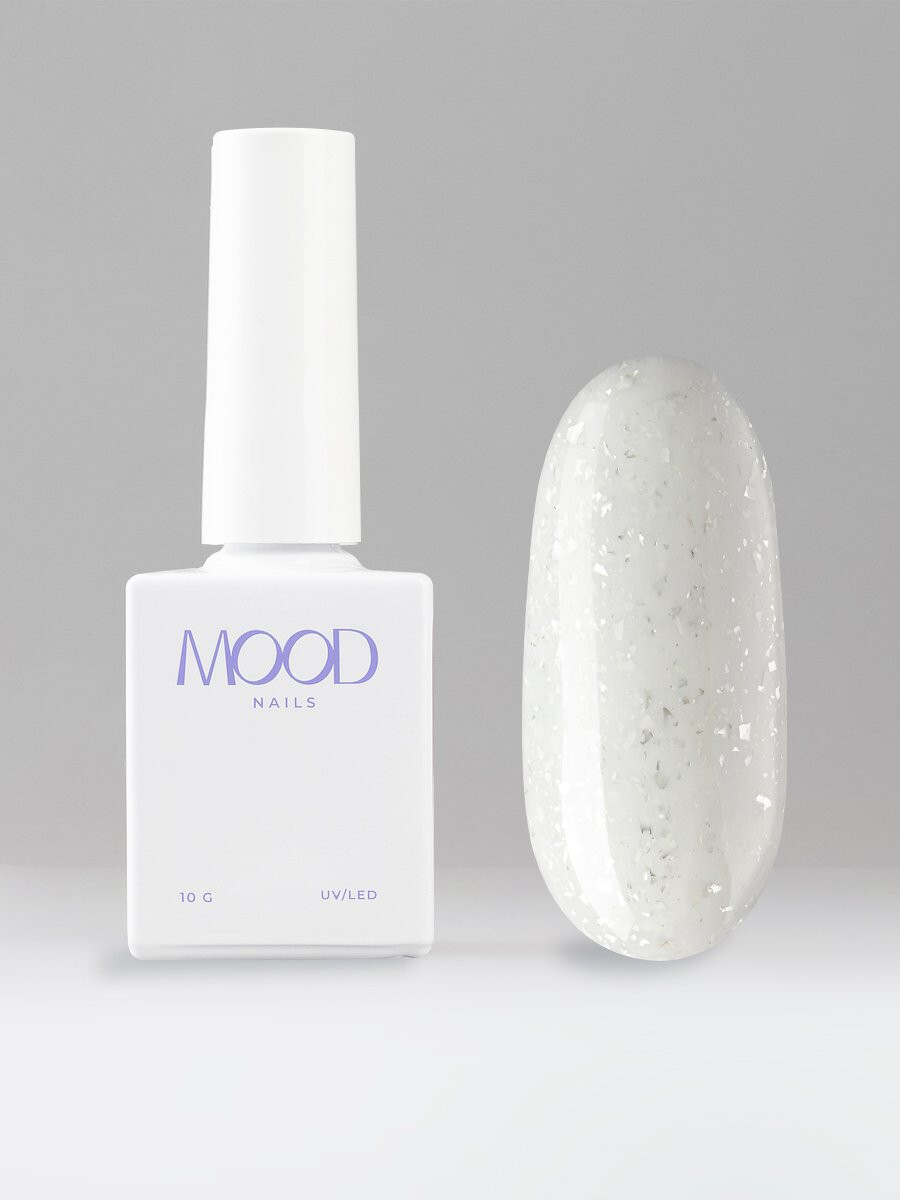 MOODNAIL Гель-лак Bit Silver, 10г-img-0