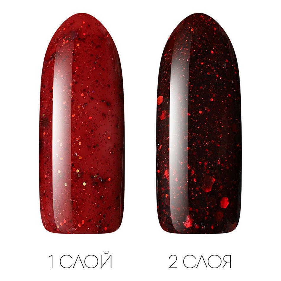 Гель-лак MOODNAIL Riddle in red 10г-img-1