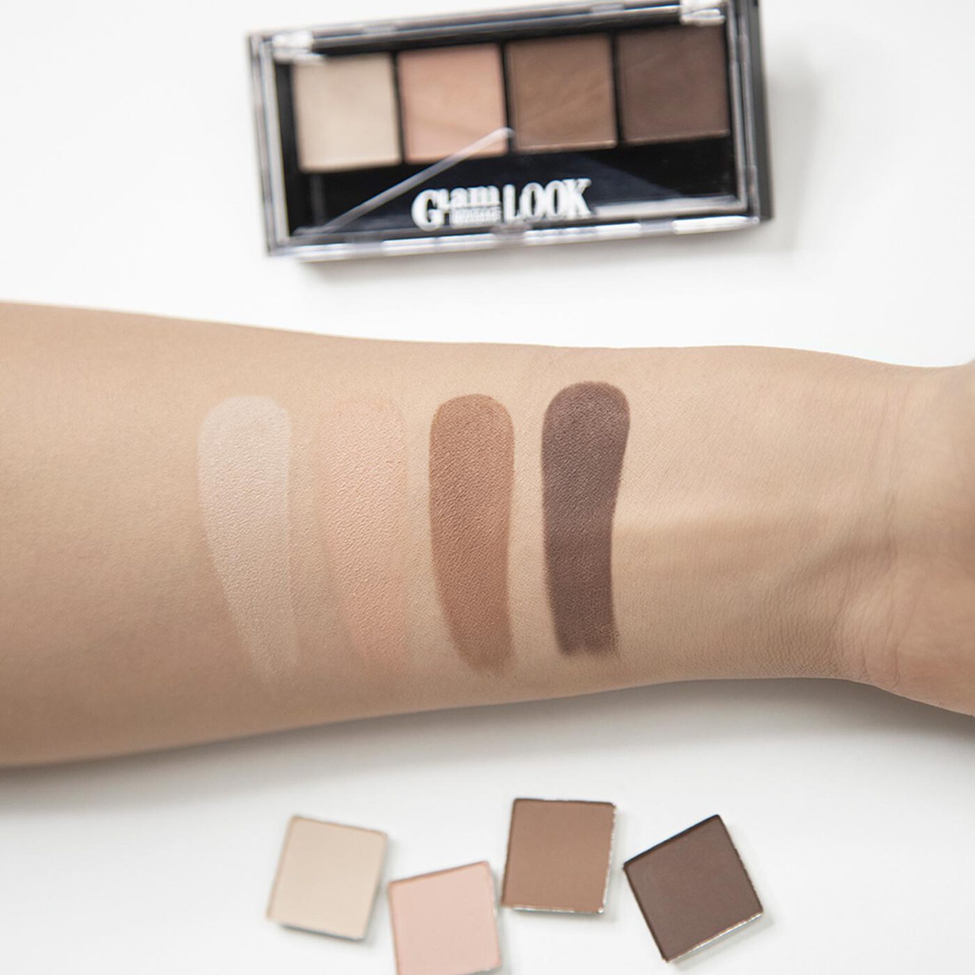 LUXVISAGE Тени Glam Look 4-x цветные, 1 тон-img-4