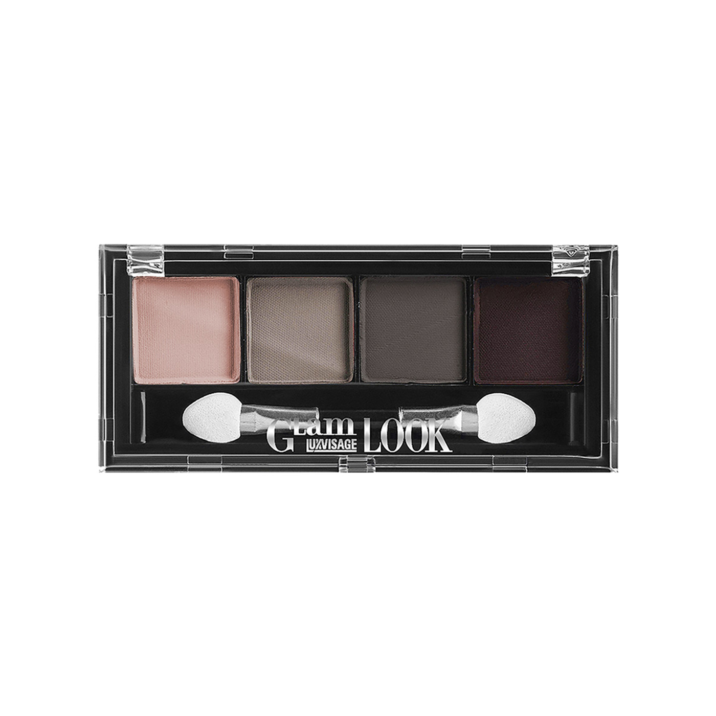 LUXVISAGE Тени Glam Look 4-x цветные, 5 тон-img-0