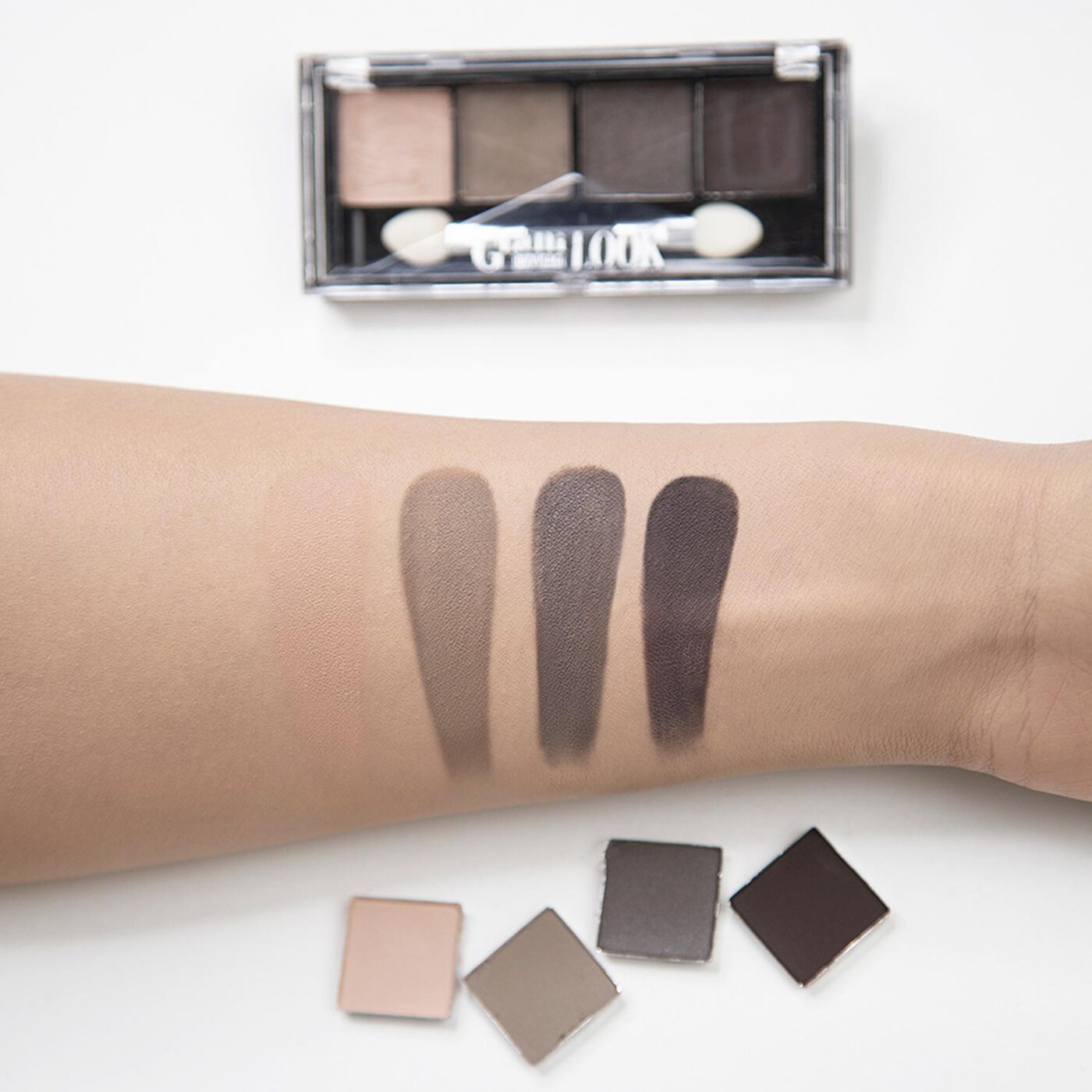 LUXVISAGE Тени Glam Look 4-x цветные, 5 тон-img-4