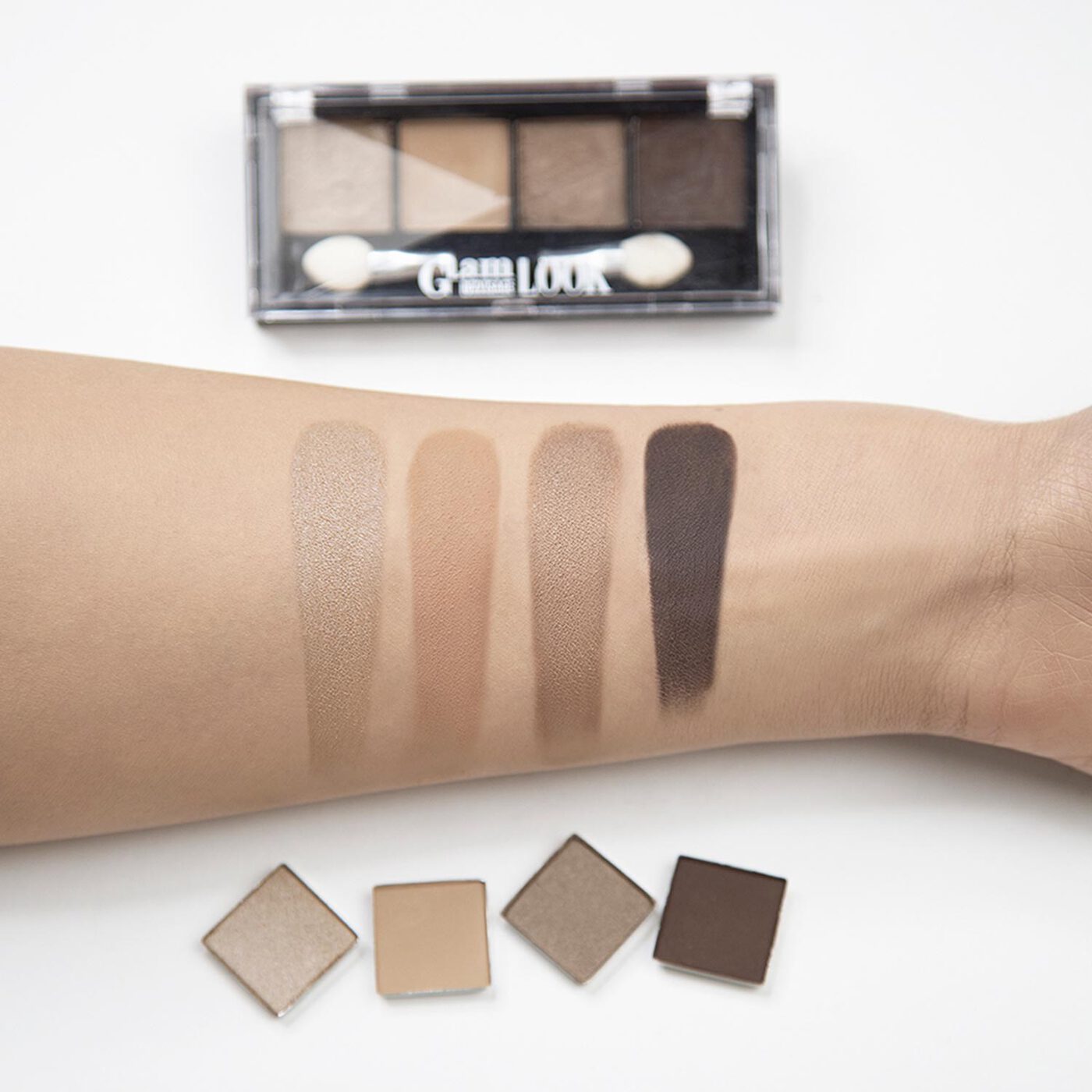 LUXVISAGE Тени Glam Look 4-x цветные, 08 тон-img-4