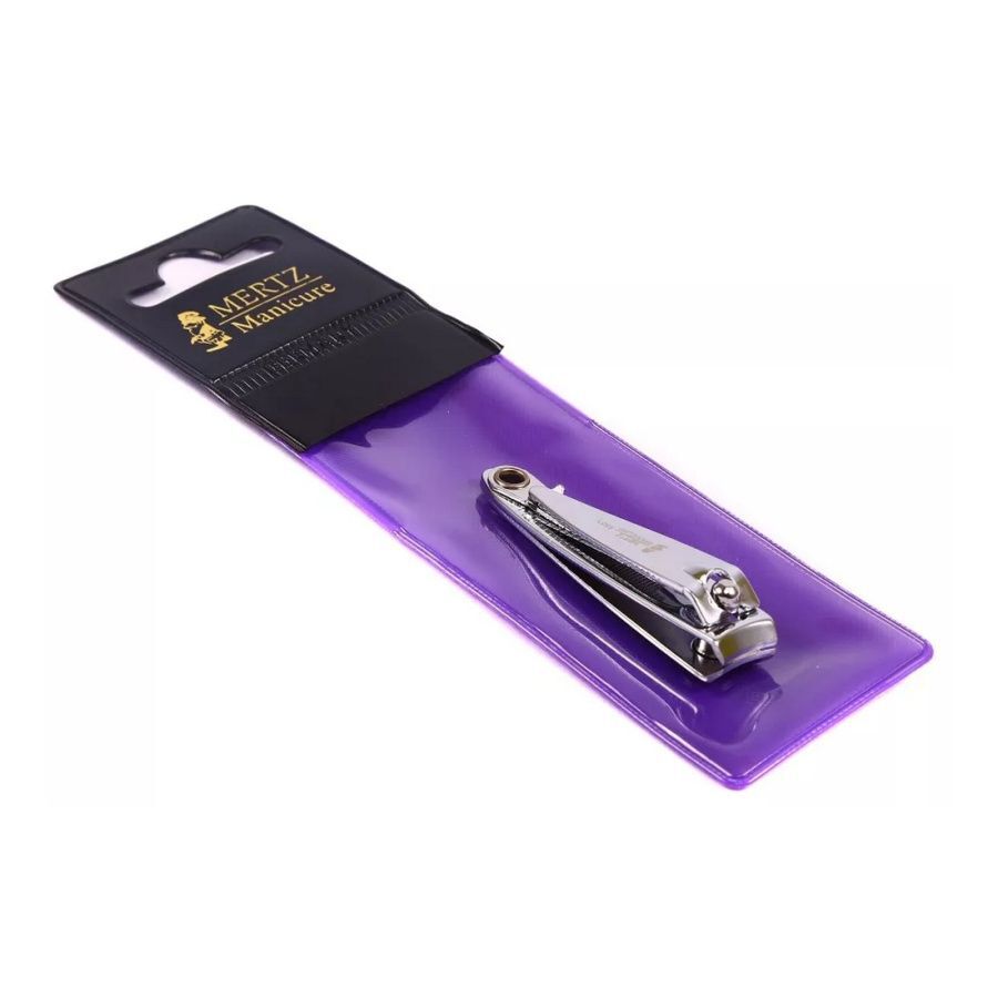 MERTZ Книпсер с пилкой для ногтей 555 N, длина 5,5 см, никелированный-img-0