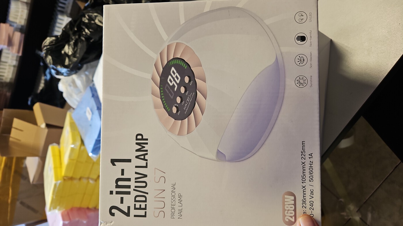 SUN S7 Pro Белая лампа-img-0