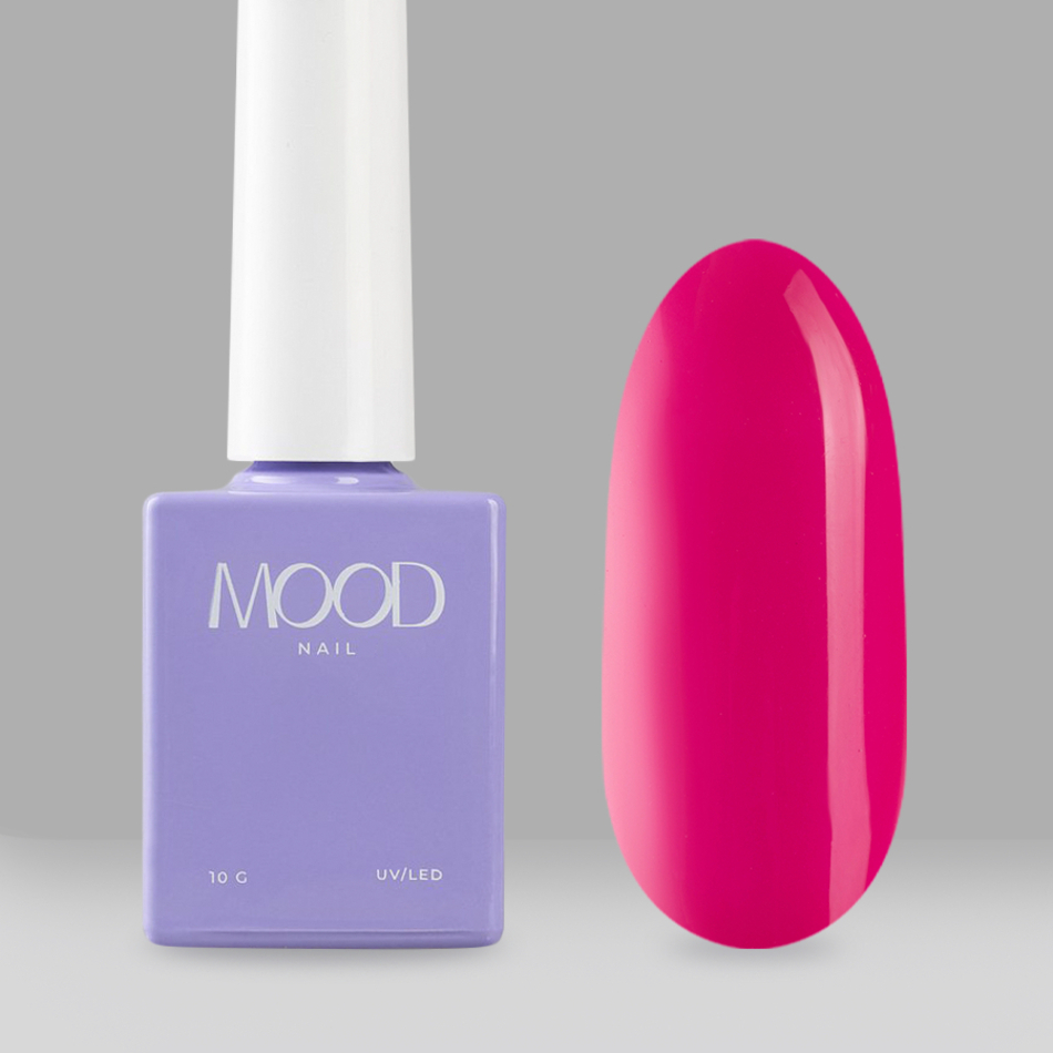 MOODNAIL Однофазный Гель-лак Pedicure collection Fuchsia 10г-img-0