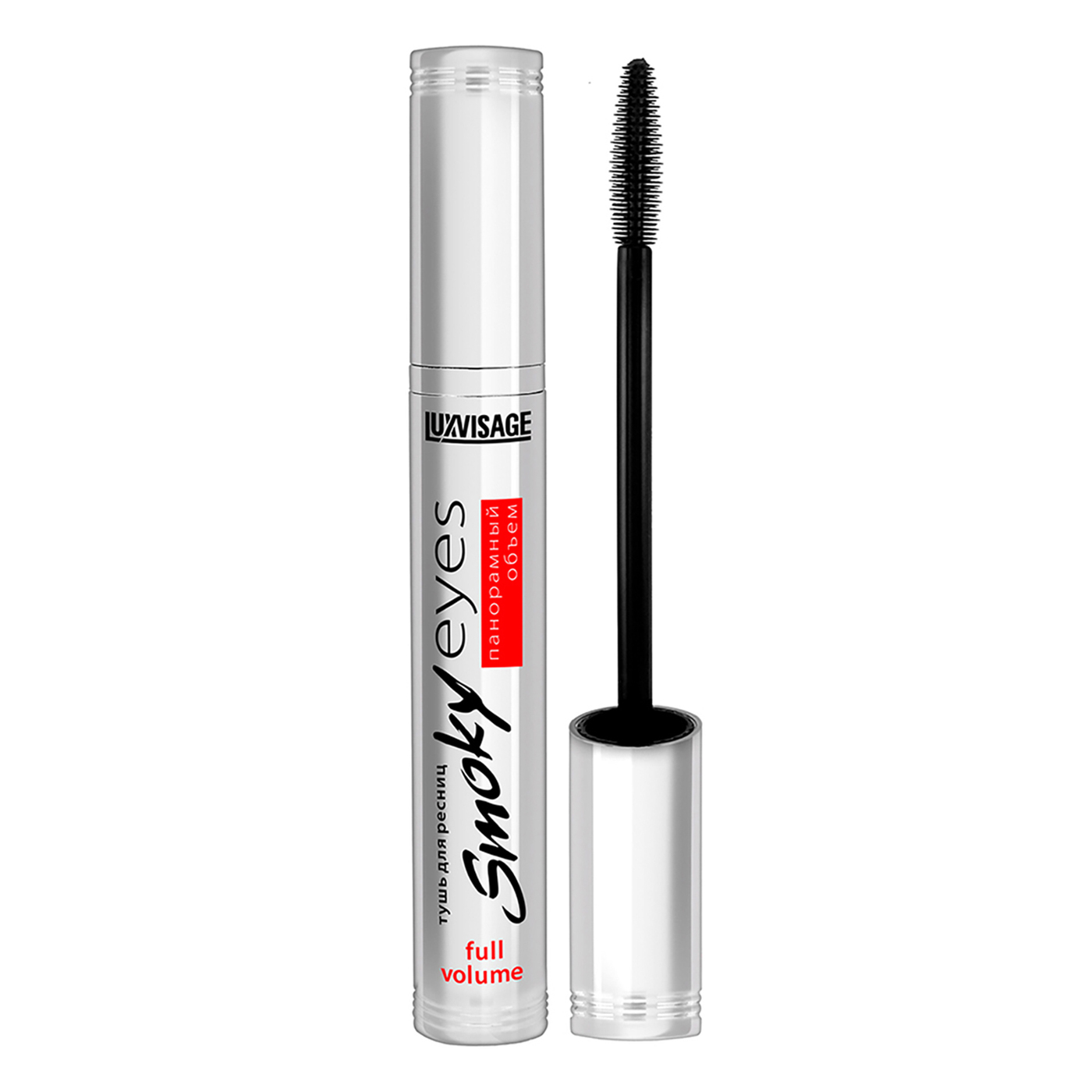 Тушь для ресниц "Smoky Eyes" ПАНОРАМНЫЙ ОБЪЕМ, 7г. Люкс Визаж/6/10-img-0