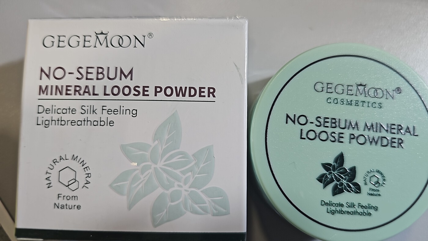 GEGE MOON пудра рассыпчтая прозрачная NO-SEBUM MINERAL LOOSE GM-562-img-0