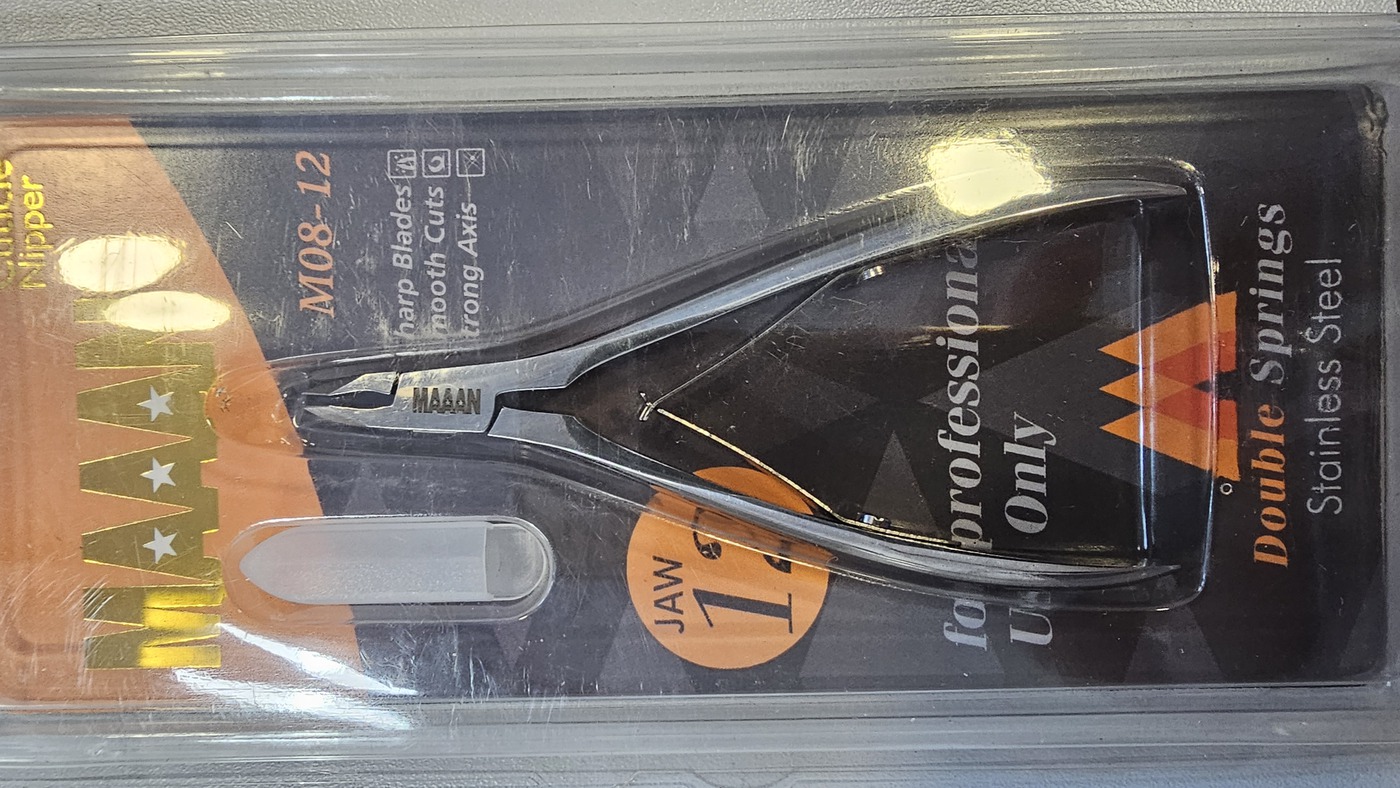 MAAAN M08-12 Кусачки маникюрные двойная пружина-img-0