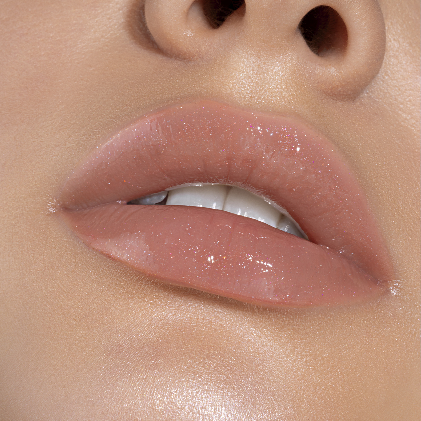 LUXVISAGE Блеск для губ с эффектом объёма тон 505 Ice Beige "ICON lips glossy volume"-img-2