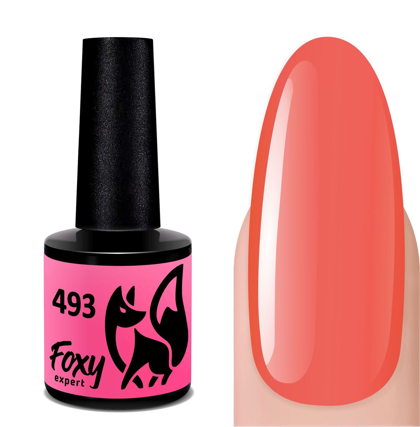 Foxy Гель-лак (Gel polish) #493, 8 ml-img-0
