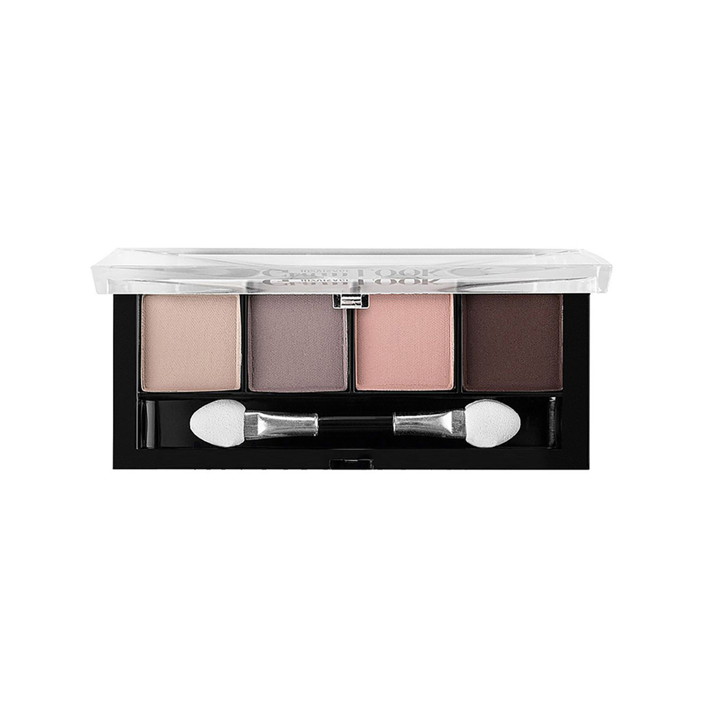 Тени для век LUXVISAGE "Glam Look" 4-х цветные тон 04-img-1