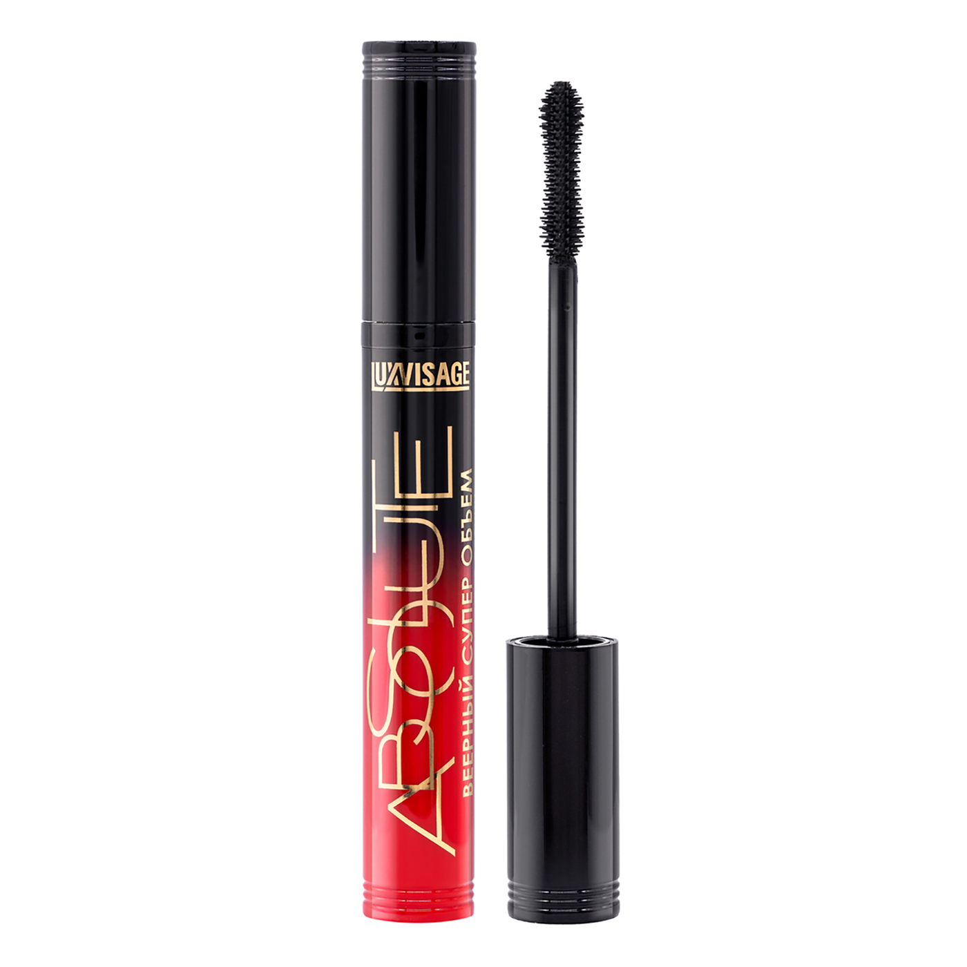 Тушь LUXVISAGE ABSOLUTE Веерный супер объём 8 г, черная-img-0