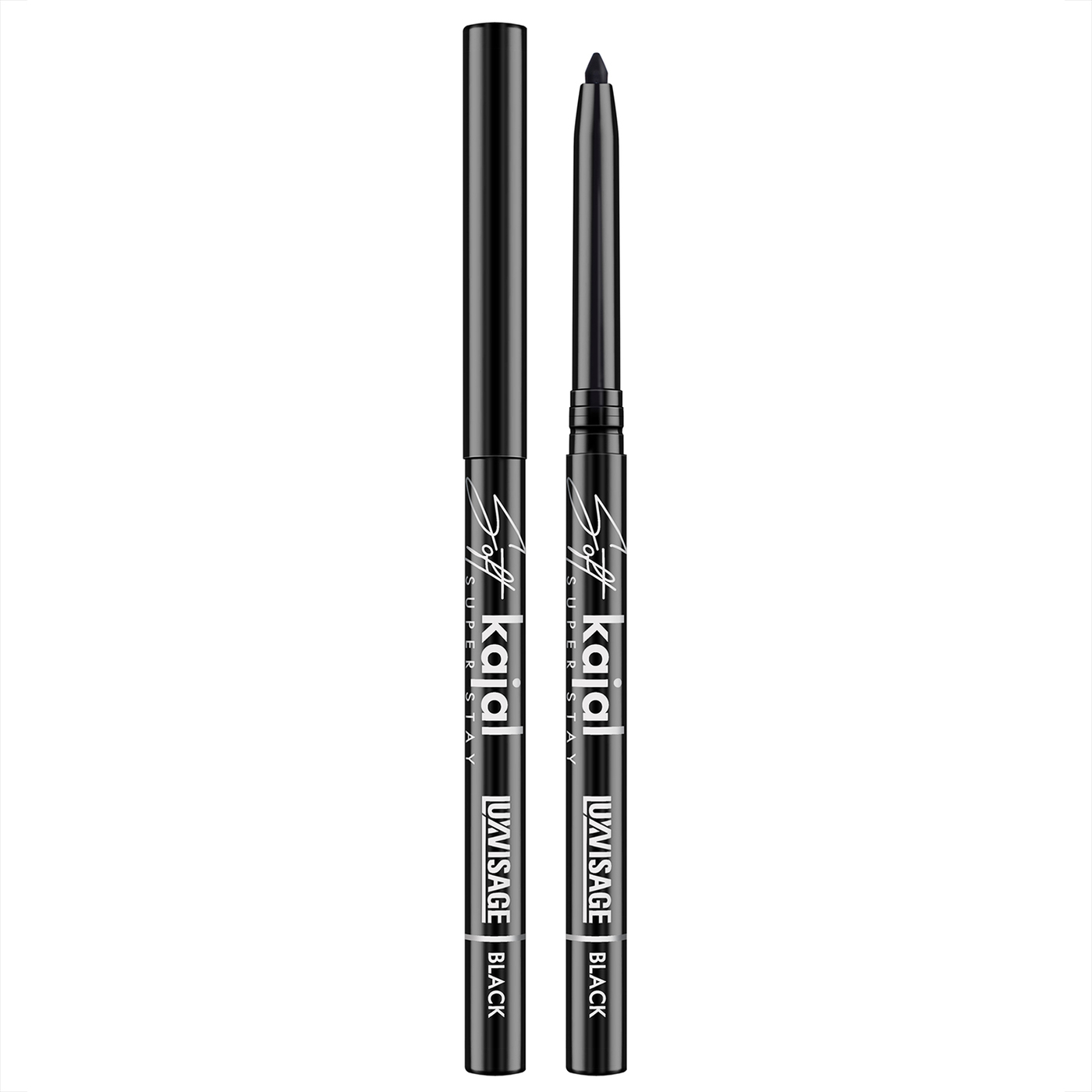LUXVISAGE Карандаш-Каял для глаз механический (Black) Soft kajal Super Stay /6-img-0