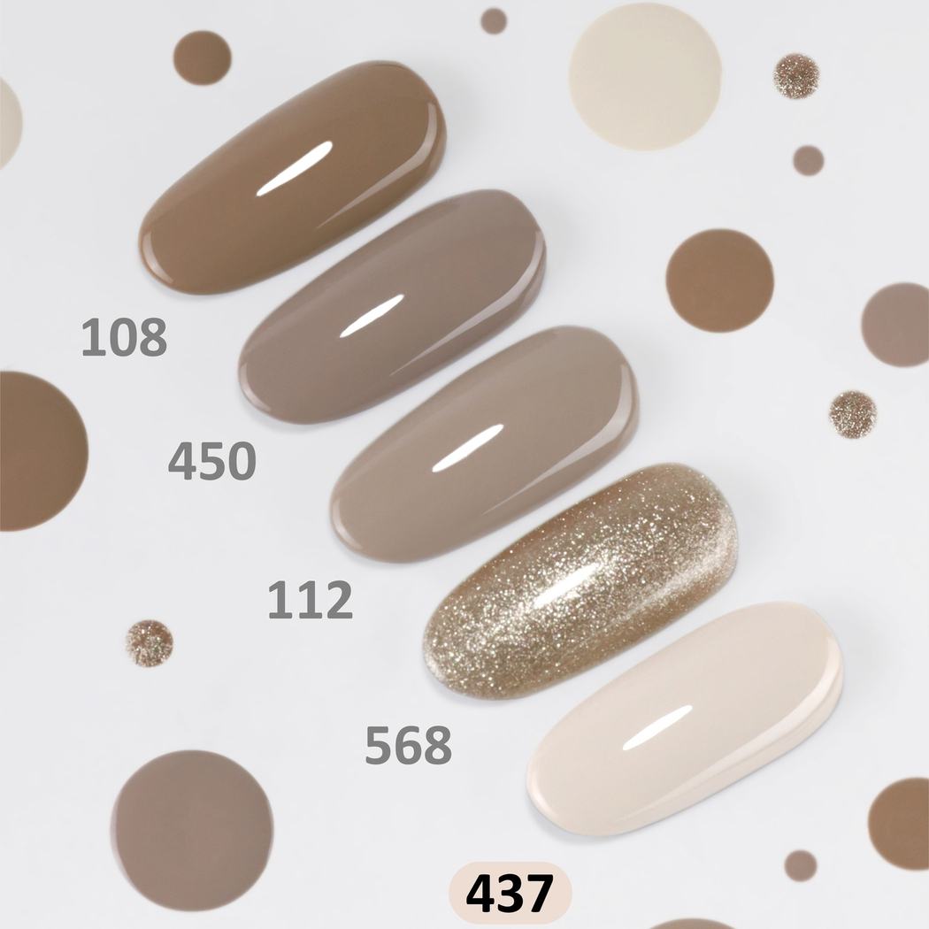 Foxy Гель-лак (Gel polish) #437, 8 ml-img-1
